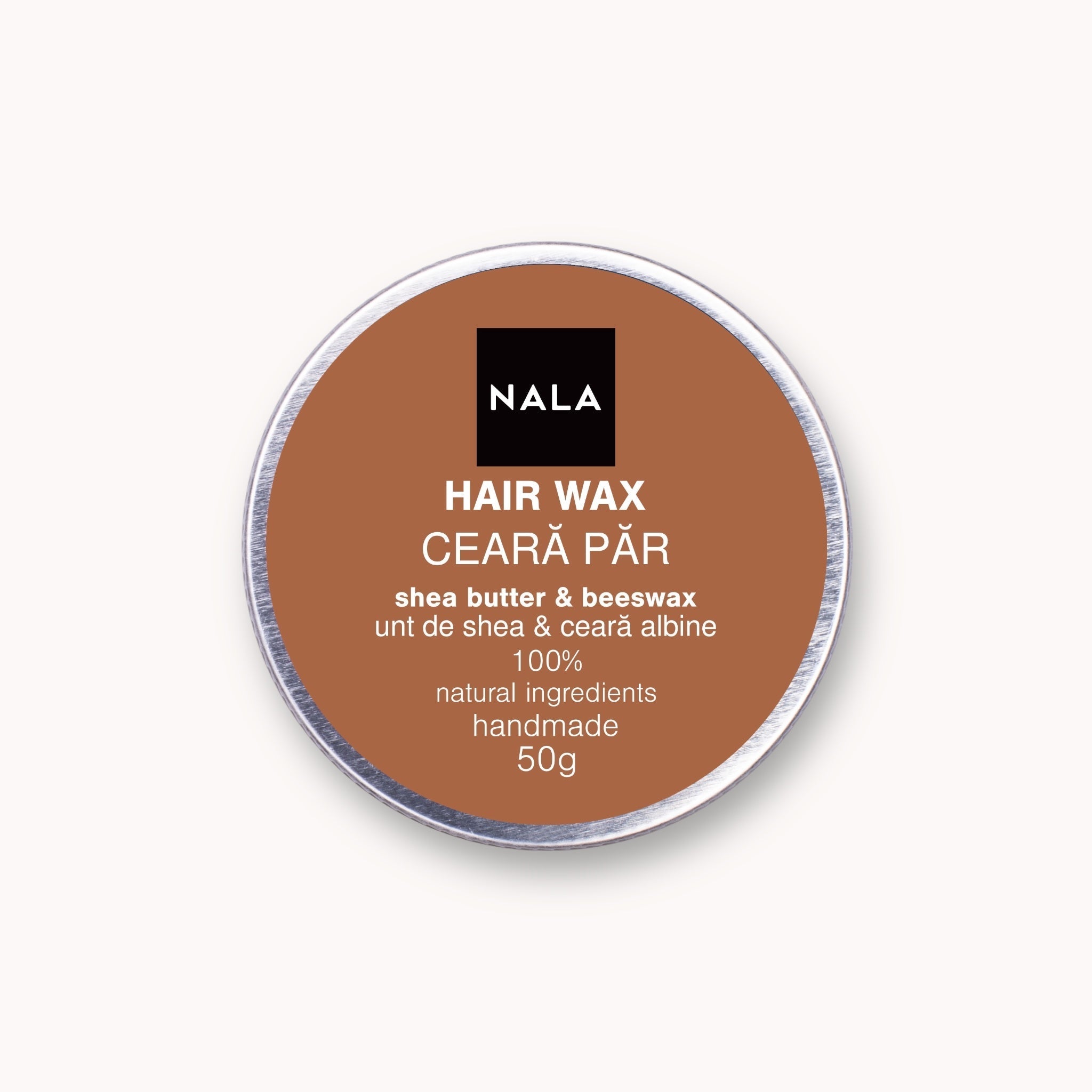 Cera para el cabello - Manteca de karité y cera de abeja