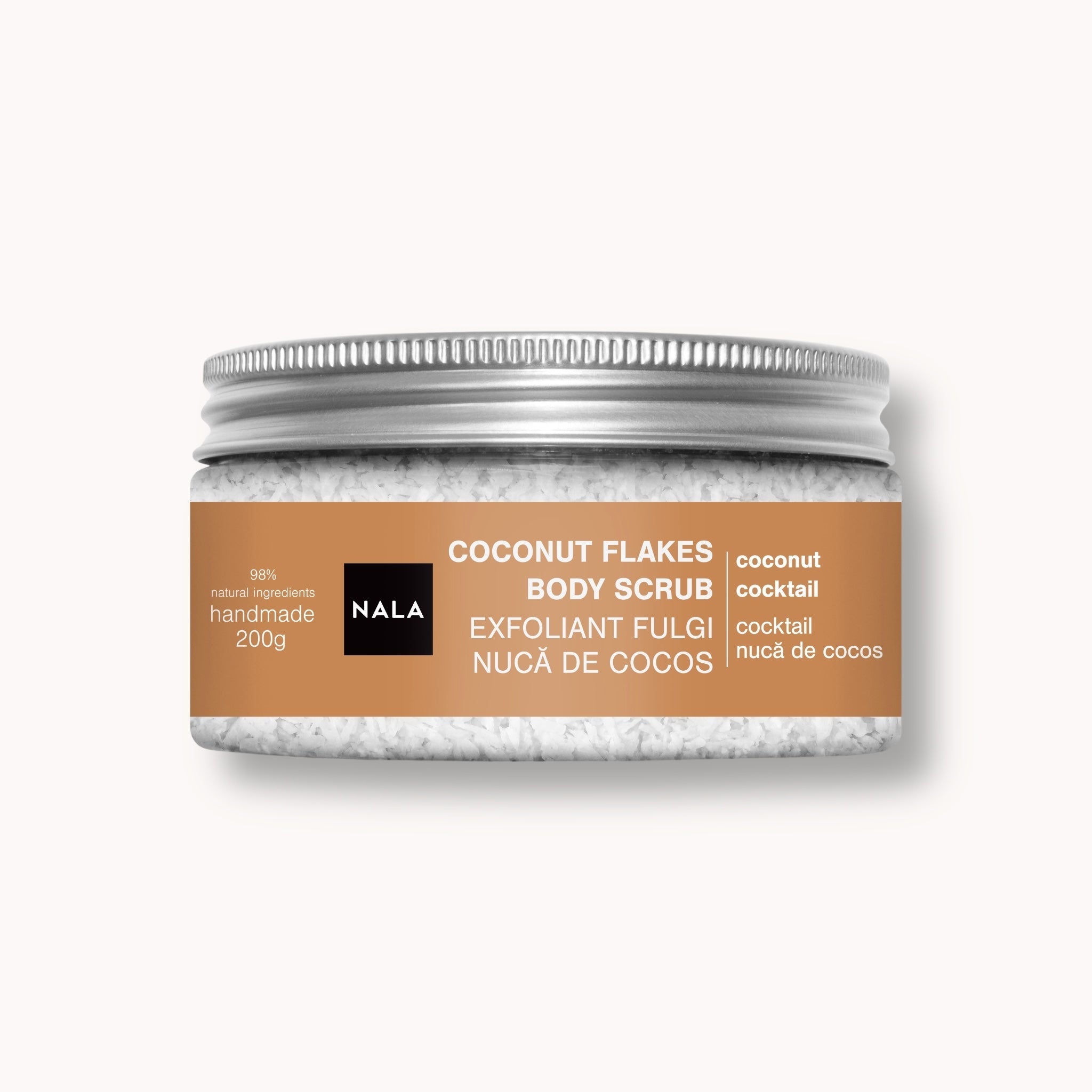 Exfoliante corporal de copos de coco - Coconut Cocktail