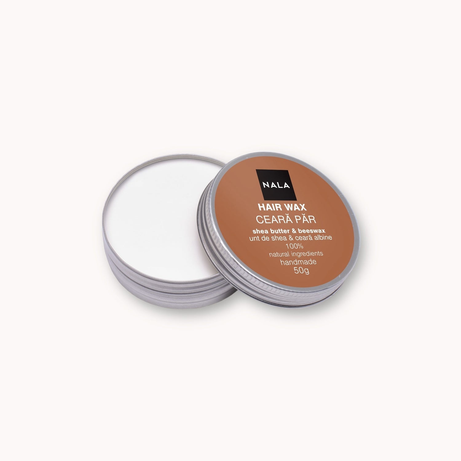 Cera para el cabello - Manteca de karité y cera de abeja