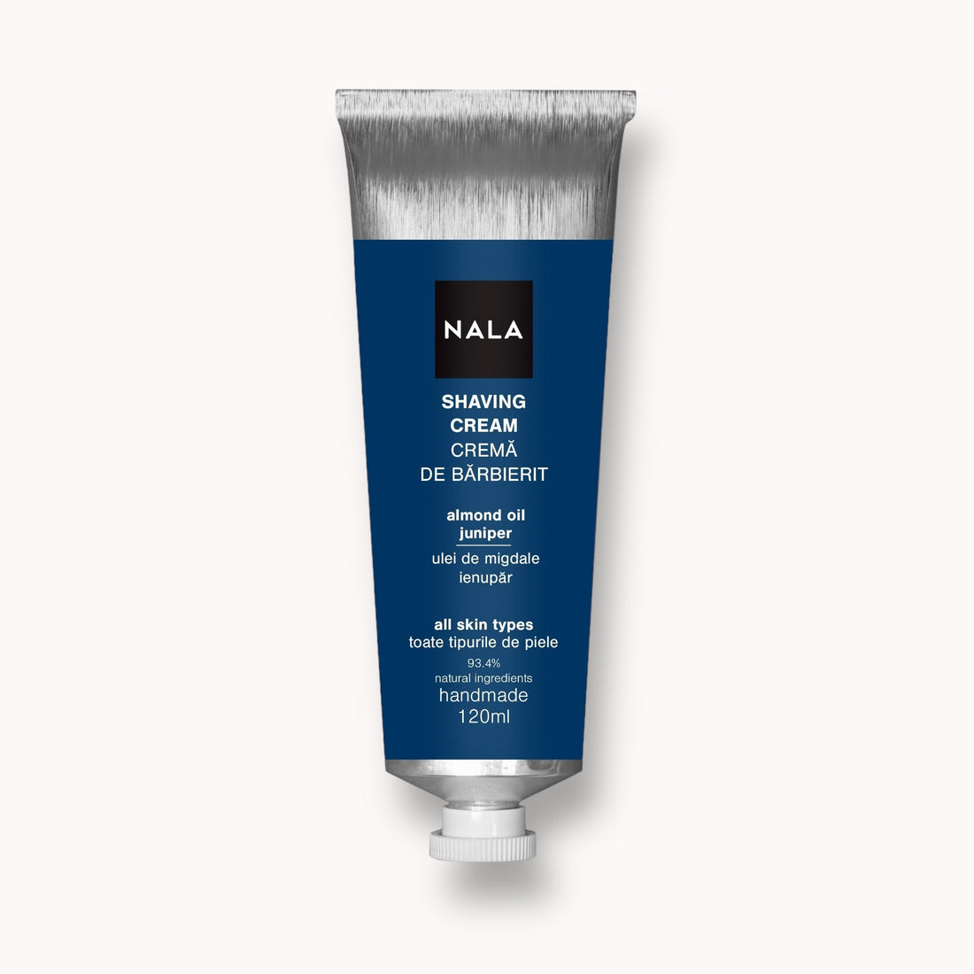 Crema de afeitar - Aceite de almendras y enebro