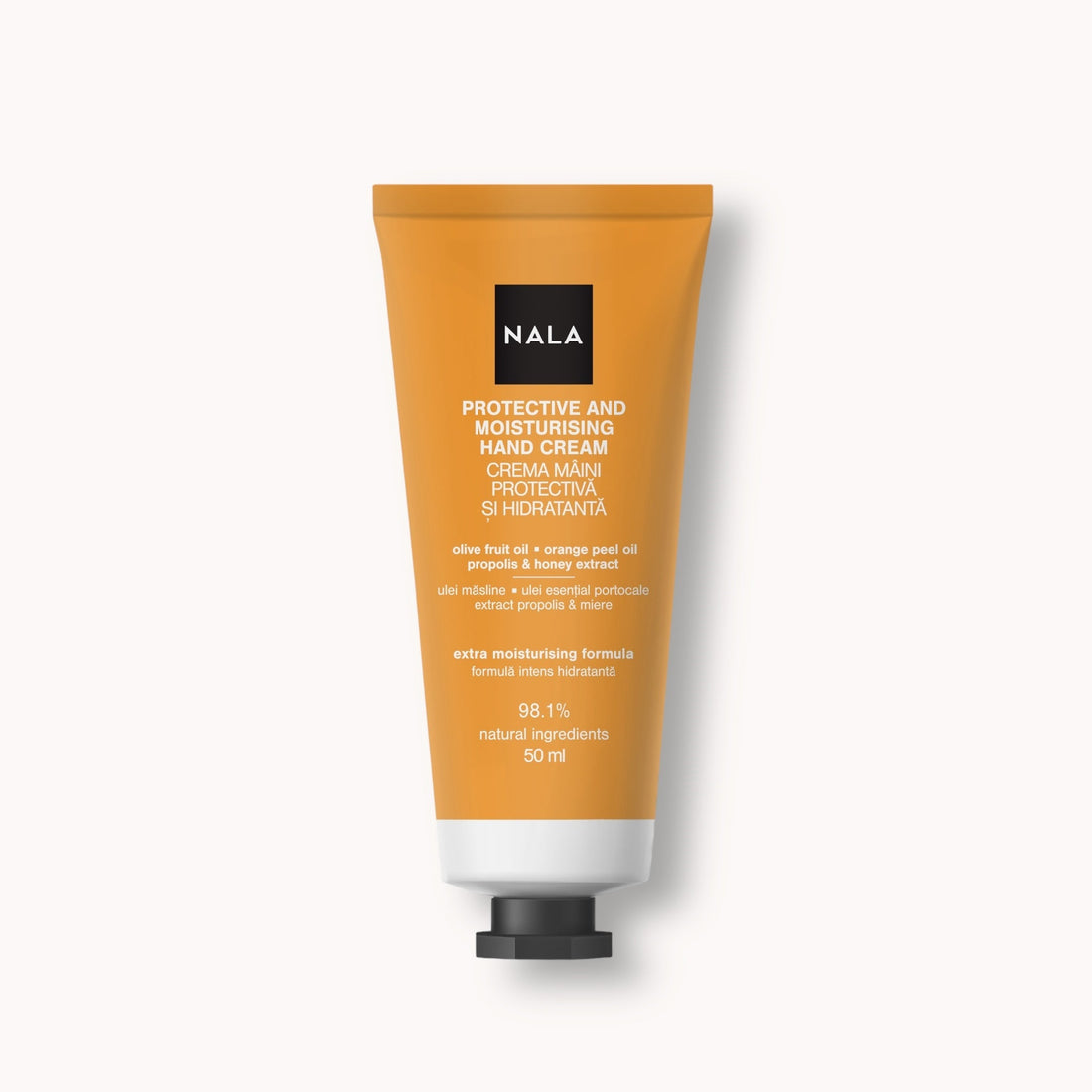 Crema de Manos Protectora e Hidratante - Aceite de Oliva, Propóleo, Miel, Naranja