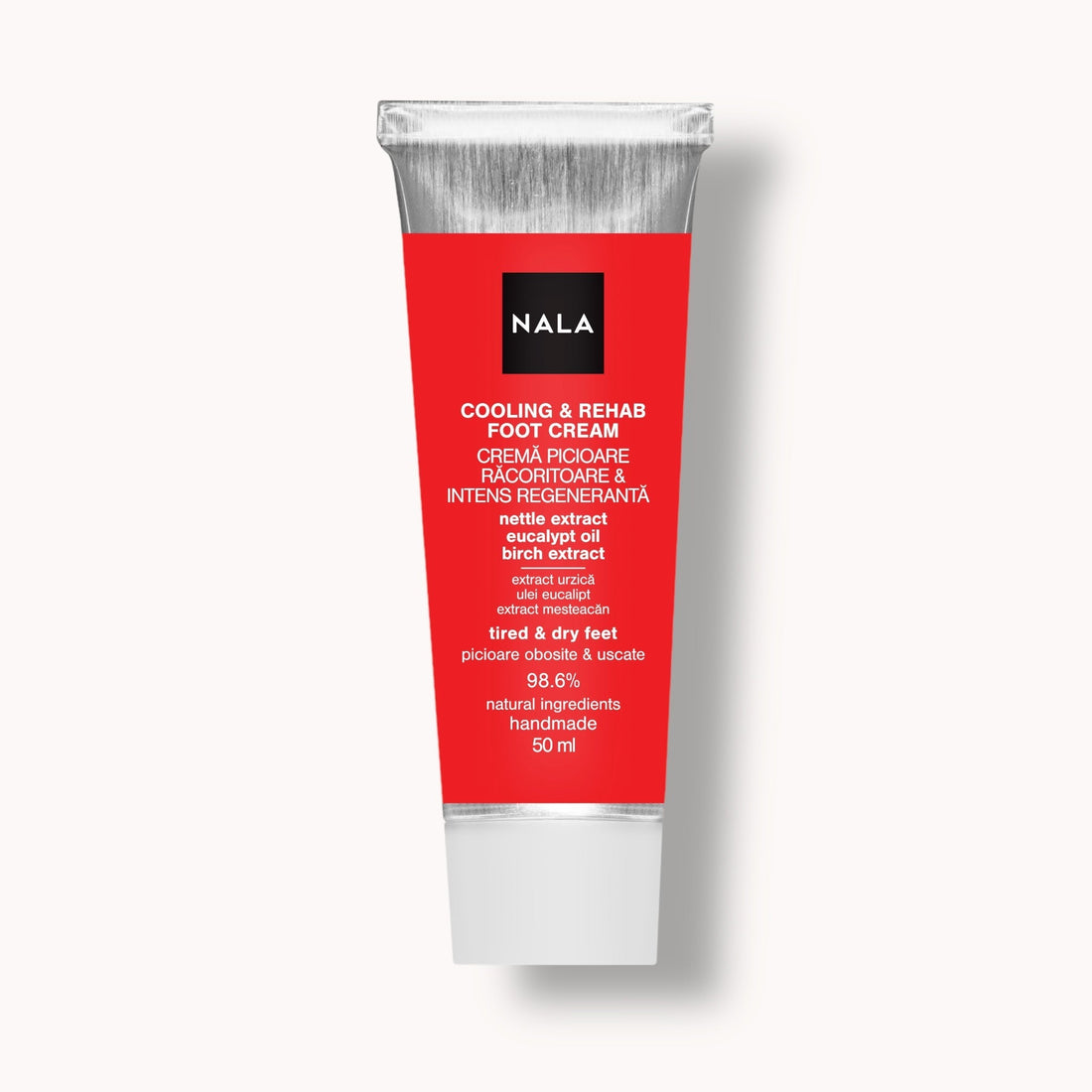 Crema Refrescante y Rehabilitadora para Pies - Ortiga y Eucalipto
