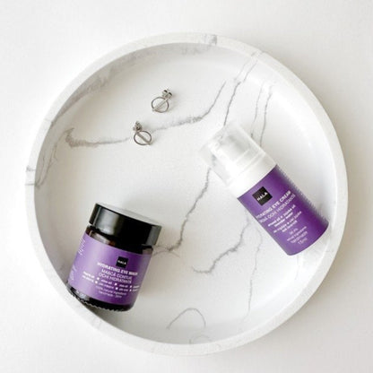 Crema Hidratante Contorno de Ojos - Aceite de Almendras, Aceite de Jojoba, Agua de Lavanda