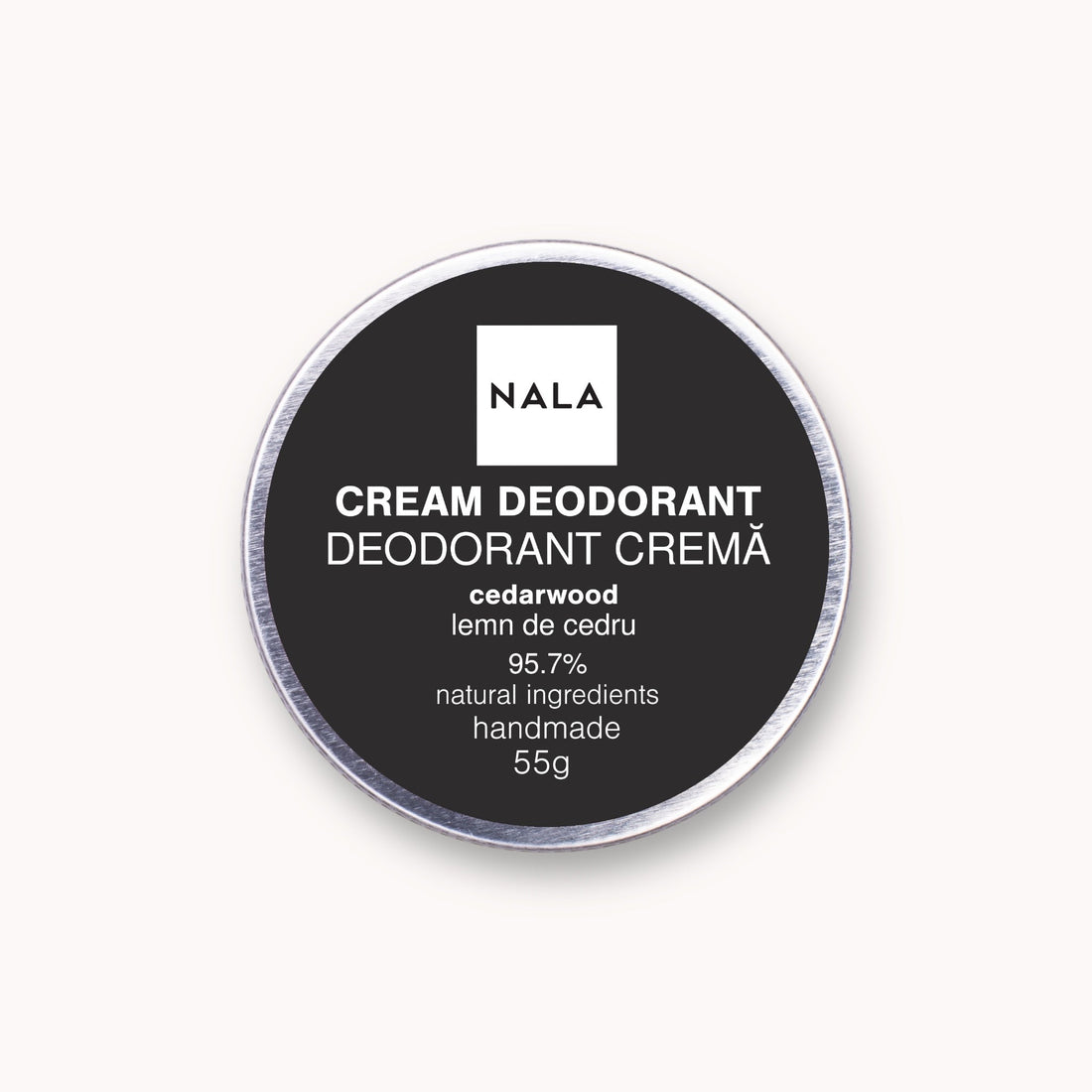 Desodorante en crema - Madera de cedro