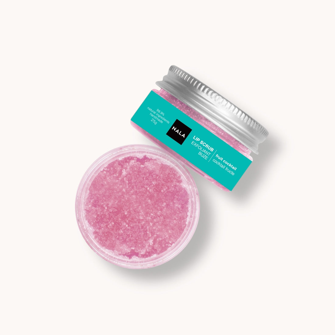 Exfoliante labial - Cóctel de frutas