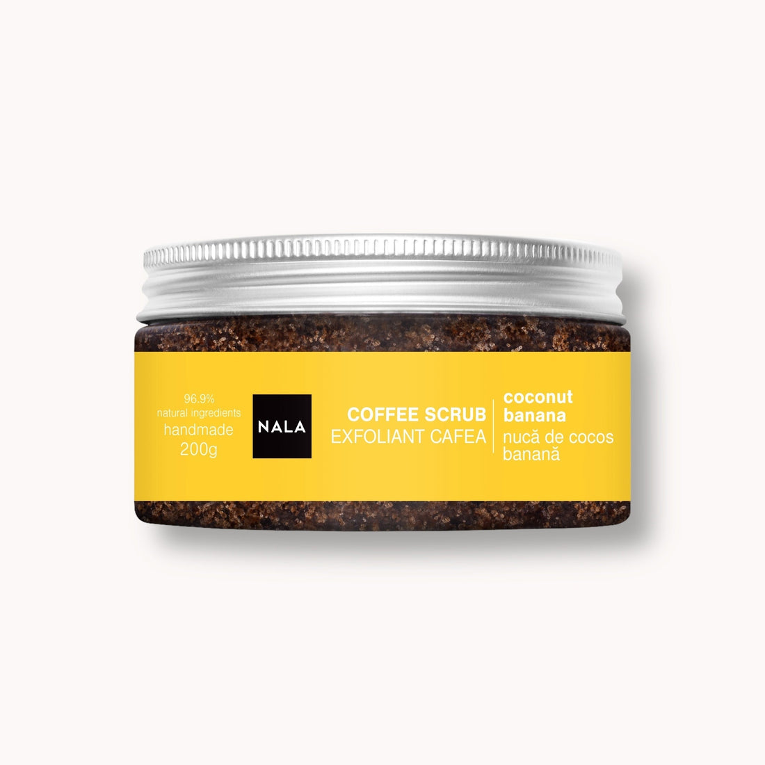 Exfoliante de café - Coco y plátano