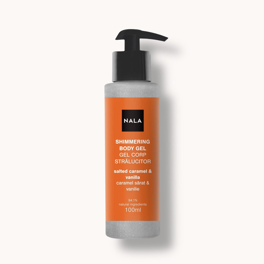Gel Corporal Luminoso - Caramelo Salado y Vainilla