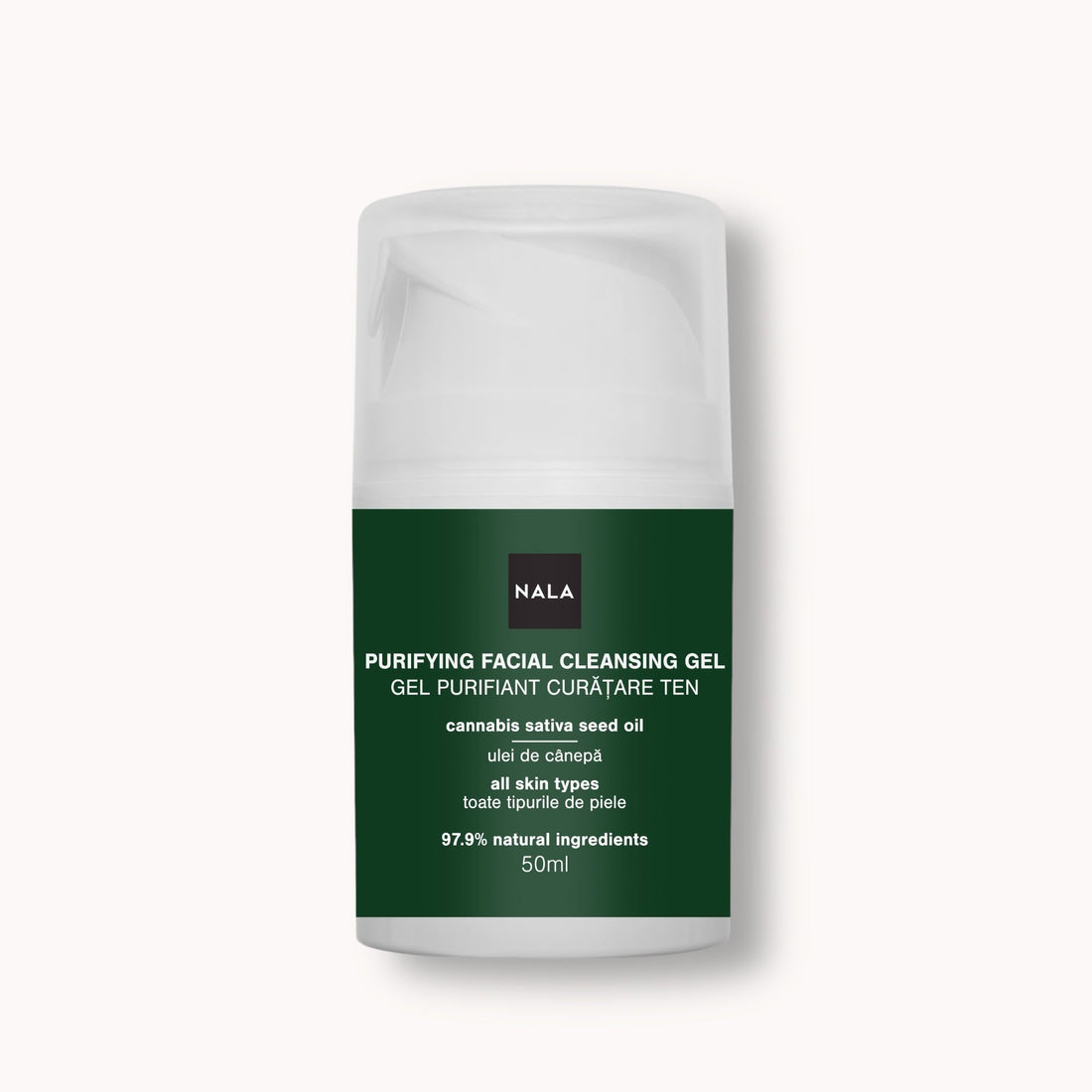 Gel limpiador facial purificante