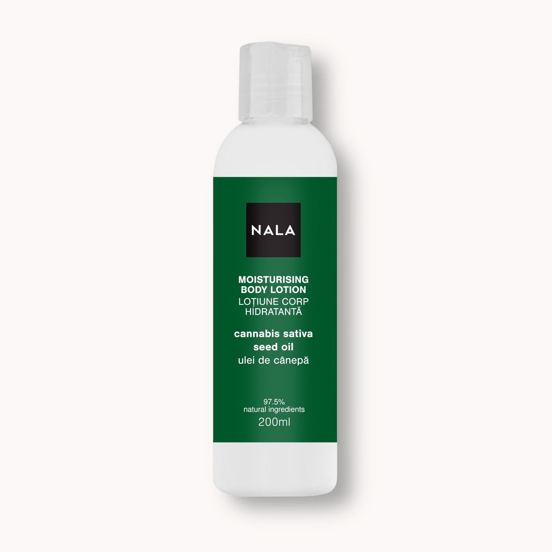 Loción corporal hidratante - Aceite de cáñamo