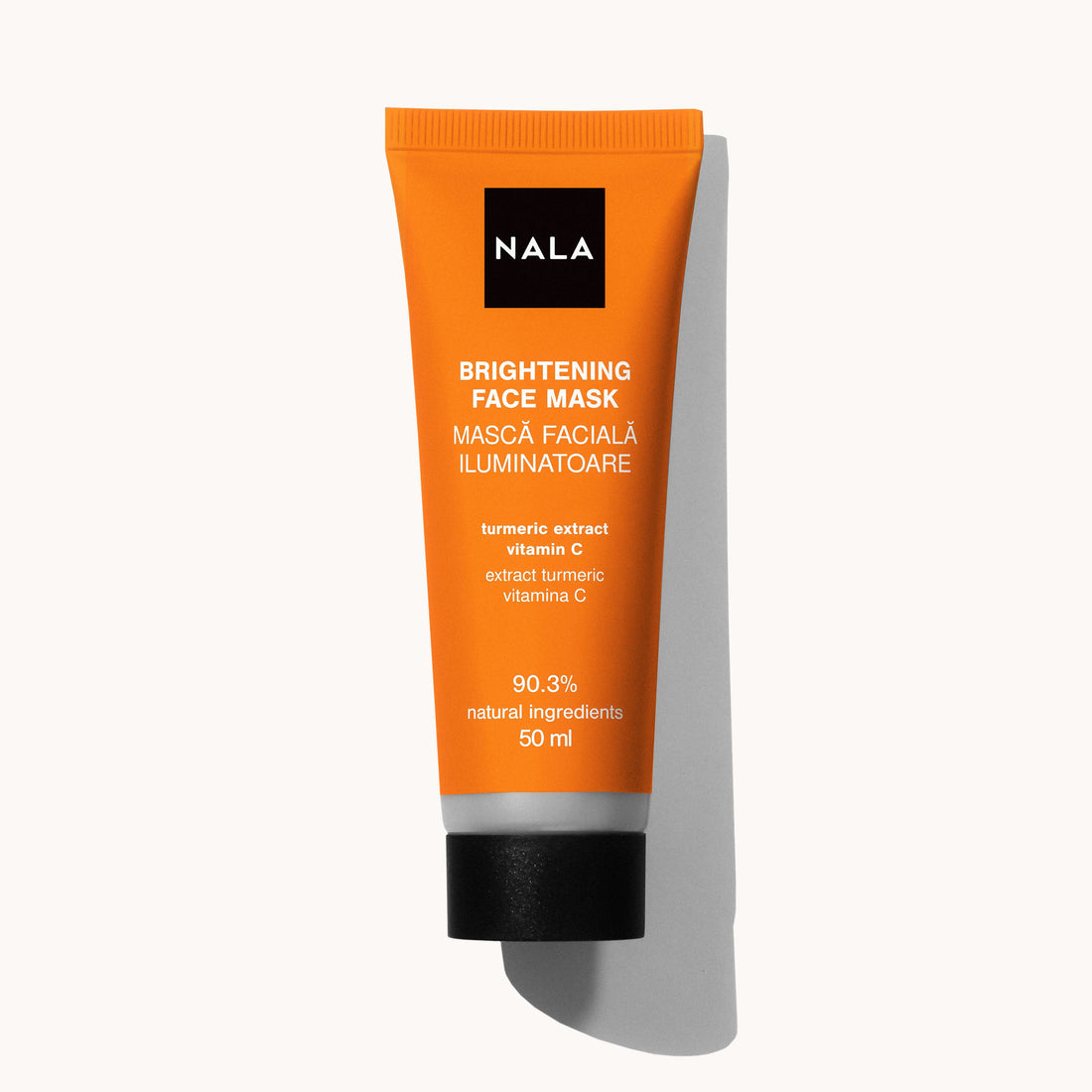 Mascarilla facial iluminadora - Extracto de cúrcuma, Vitamina C