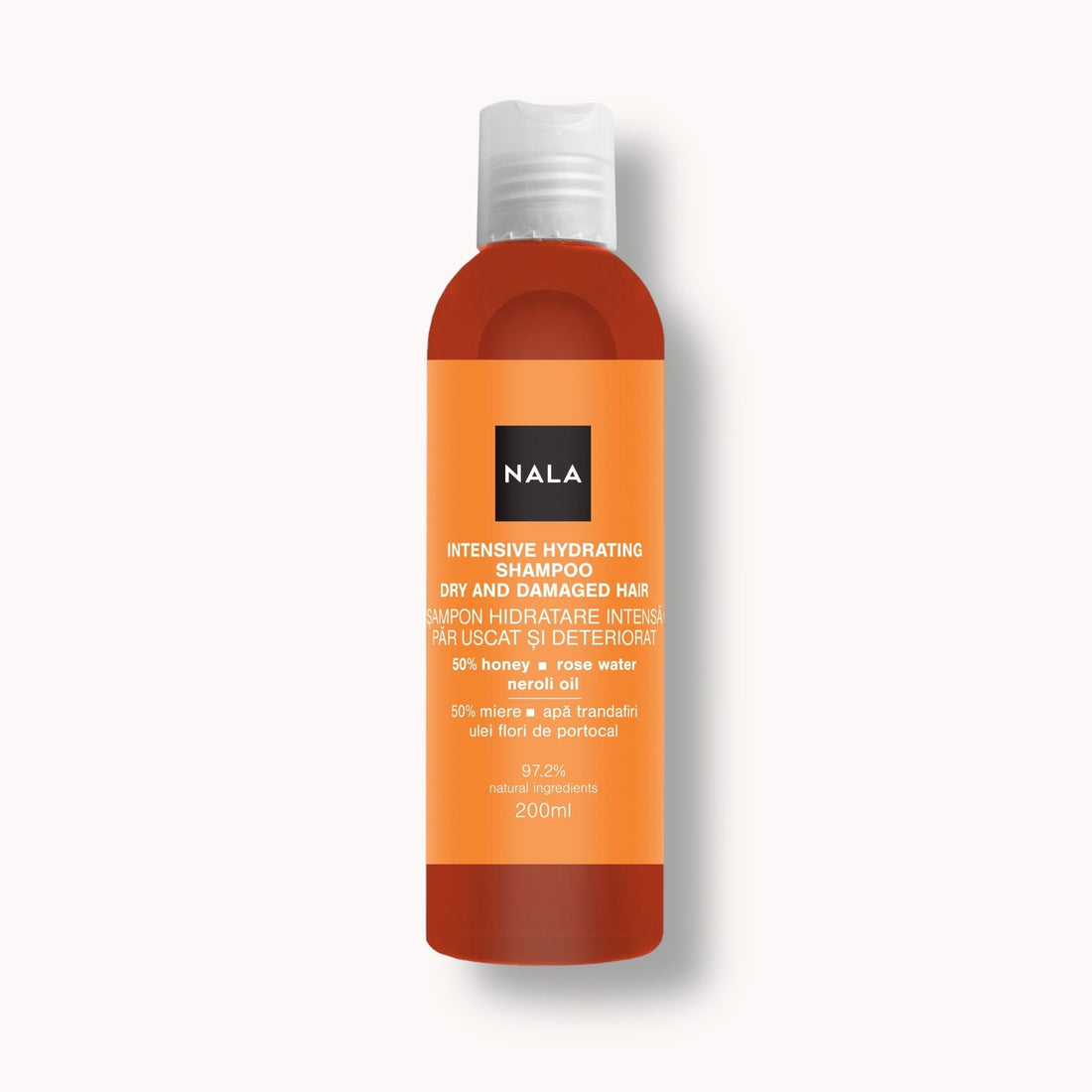 Champú Hidratante Intensivo - 50% Miel, Rosas, Azahar