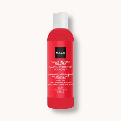 Champú protector para Cabello Teñido - Extracto de Arroz, Alcachofa, Proteínas de Guisante, Avena, Maíz, Soja y Trigo