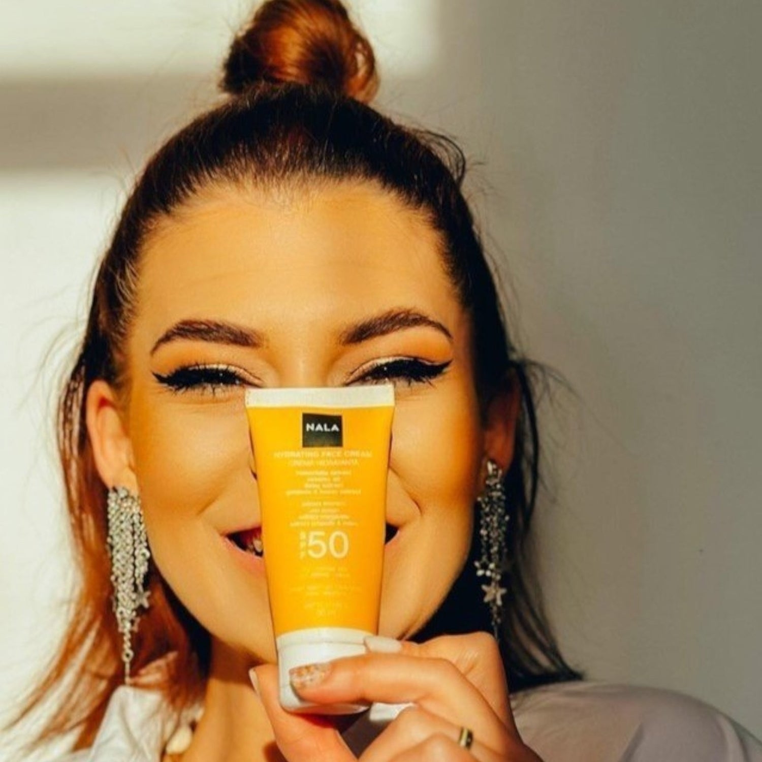 Crema Facial Hidratante SPF 50 - Piel Normal - Extracto de Siempreviva y Margarita