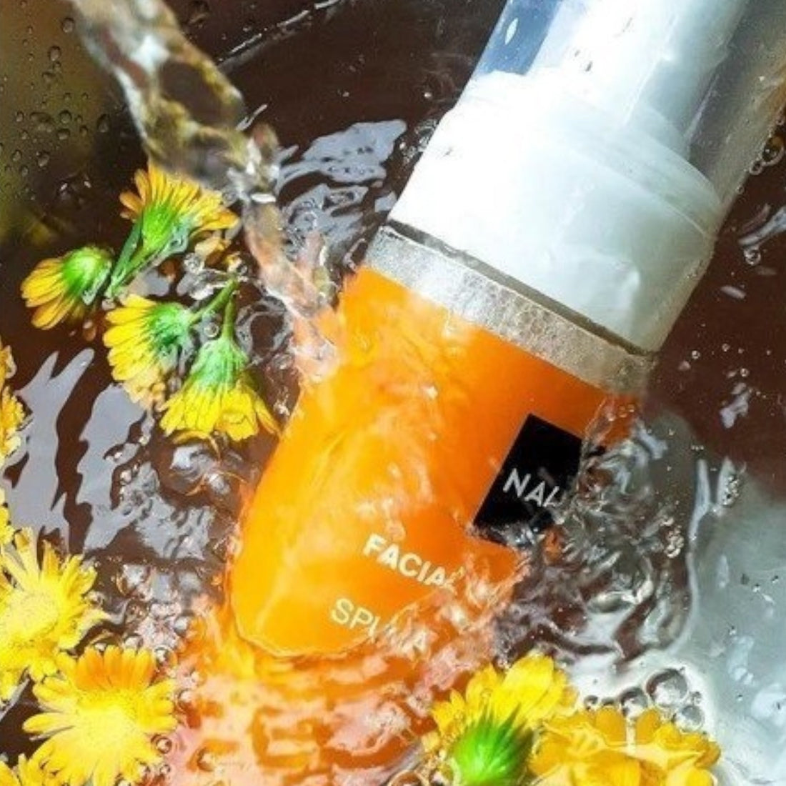 Espuma limpiadora facial para piel grasa - Caléndula