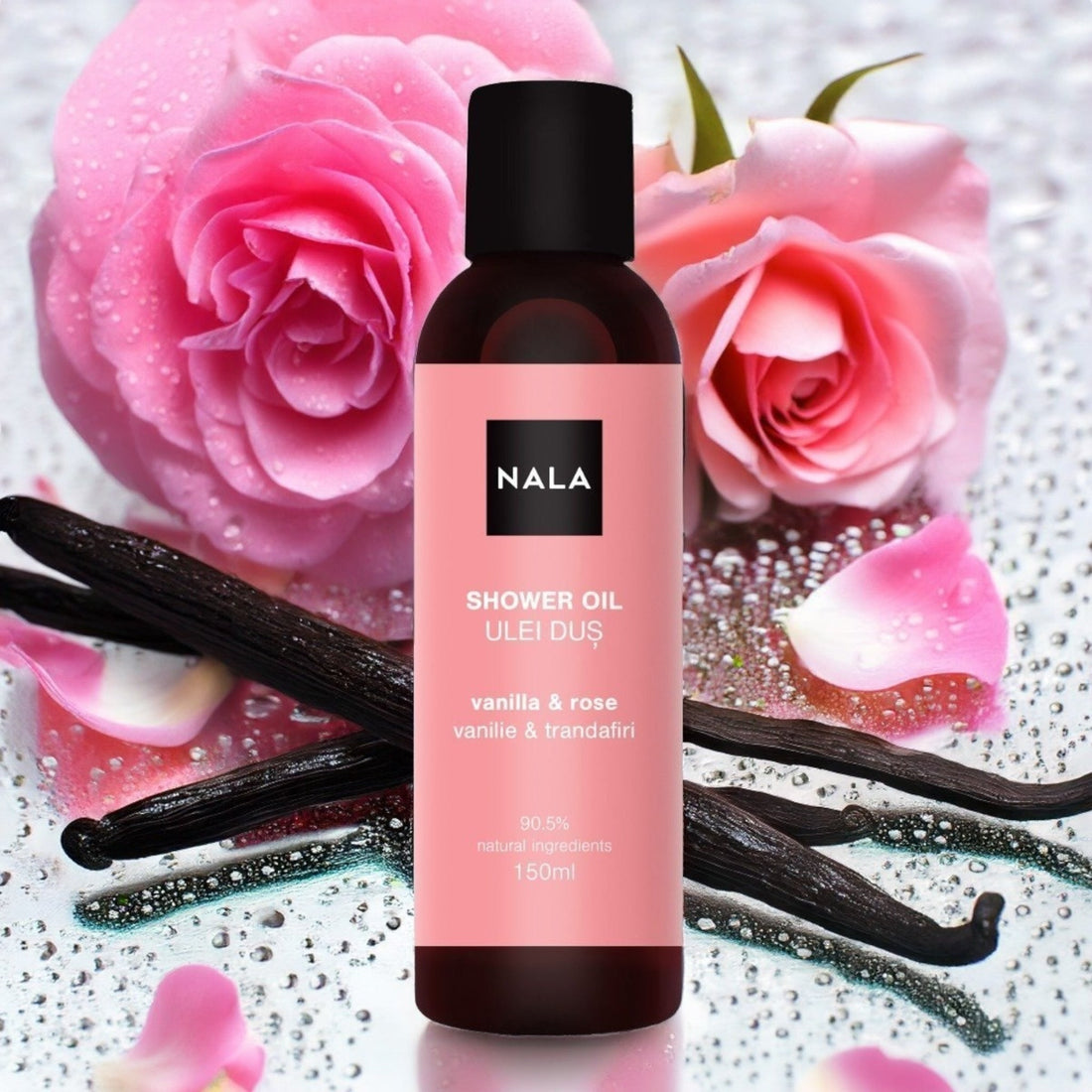 Aceite de Ducha - Rosas y Vainilla