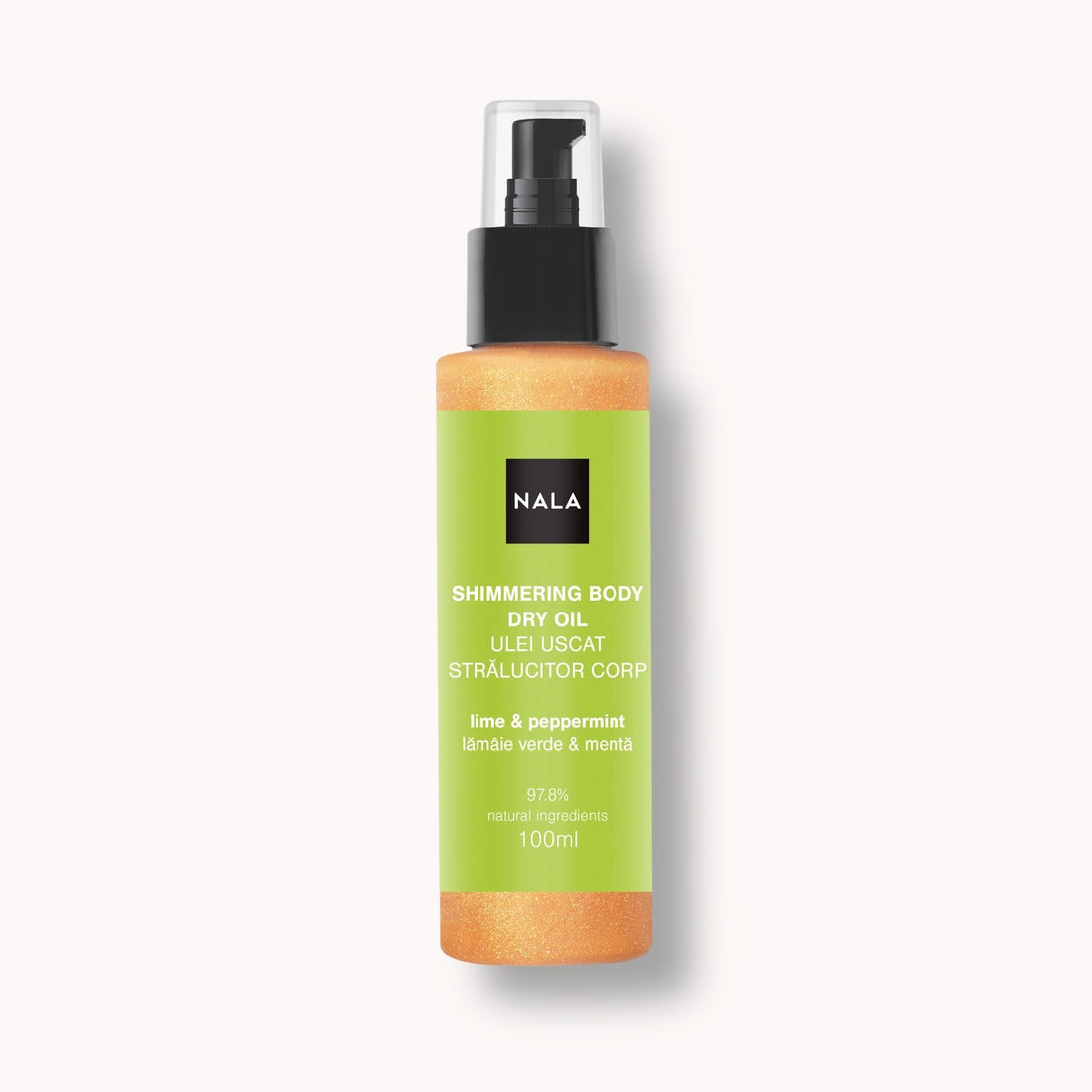 Aceite Seco Corporal Luminoso - Lima y PimientaMenta